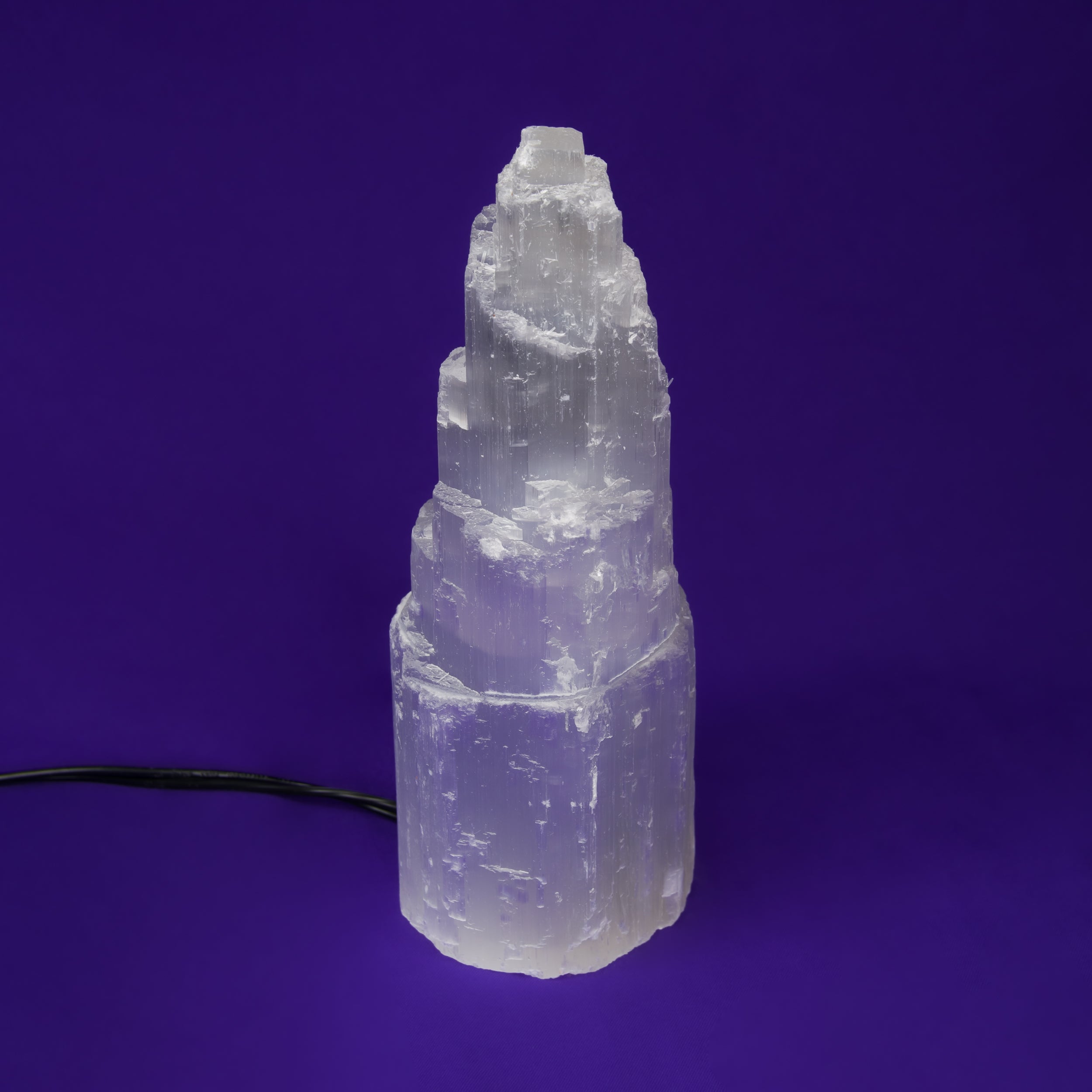 Selenite Lamp $130